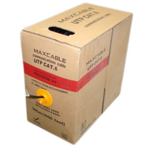 MATASSA MAXCABLE CAT. 6 CAVO da interno UTP , RAME, RIVESTIMENTO PVC, 305M