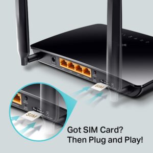 Router 4G Tp-Link Dual band, wireless router 4G LTE, AC1200 Tp-Link Archer MR400 - immagine 4