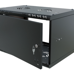 ARMADIO RACK METALLICO Stalflex S-RC19-6U-350MB Rack 19" cabinet 6U 350mm Metal Black (wall mounting)