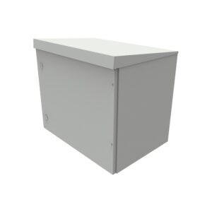 Armadio Opton outdoor, pole-mounted Rack 19" cabinet 12U, 59/66/43